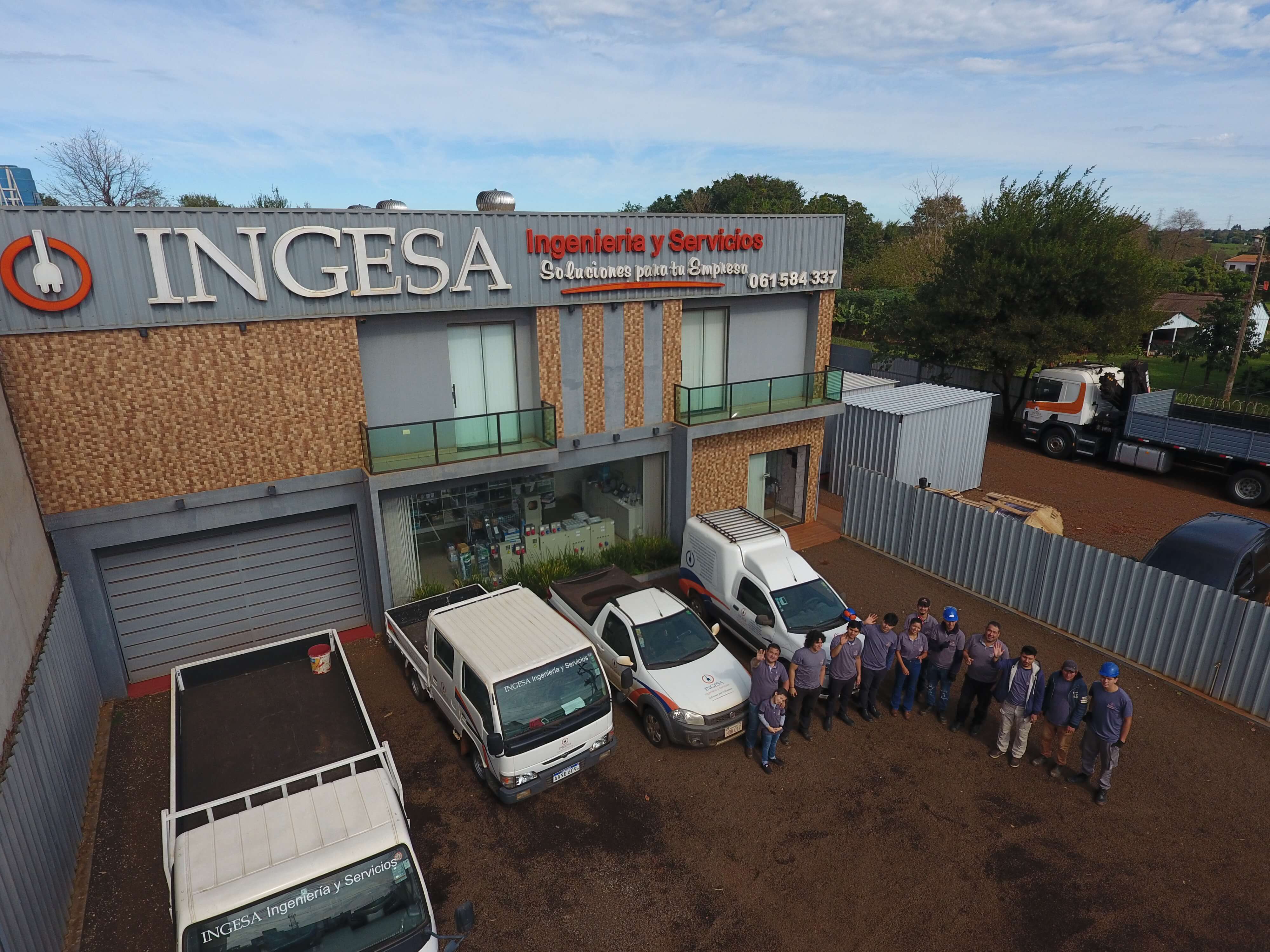 INGESA S.A. - Instalaciones en Minga Guazú