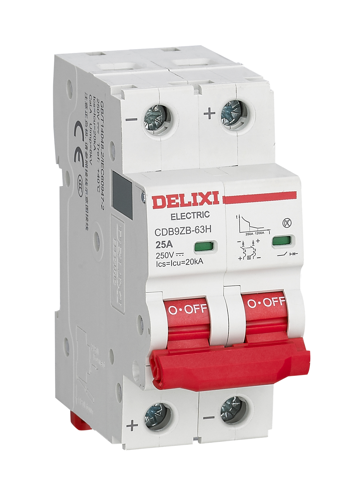 CDB9ZB Three-Stage DC Miniature Circuit Breaker