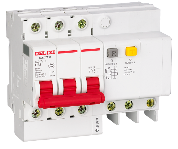 DZ47sLE-U3RT3 Miniature Earth Residual Current Circuit Breaker