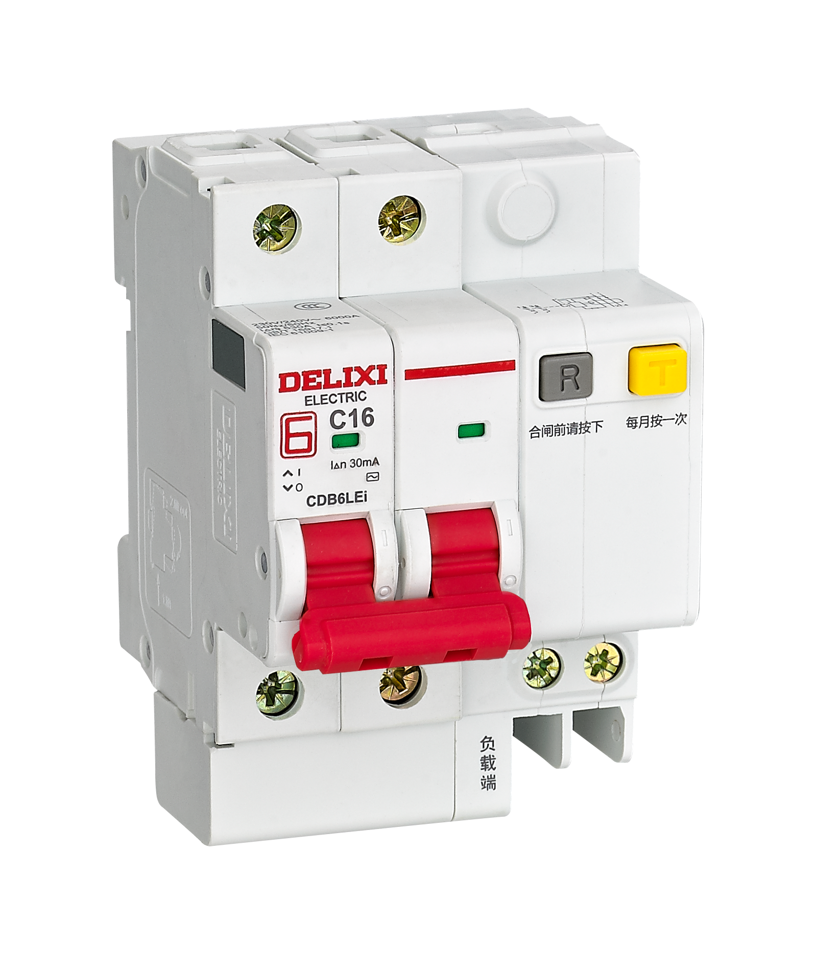 CDB6LEi-U2RT Miniature Residual Current Operated Circuit Breaker