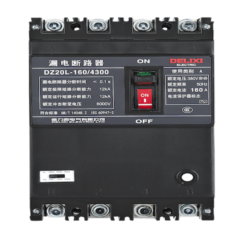 DZ20L-160 Residual Current Operated Circuit Breaker - Vista 2