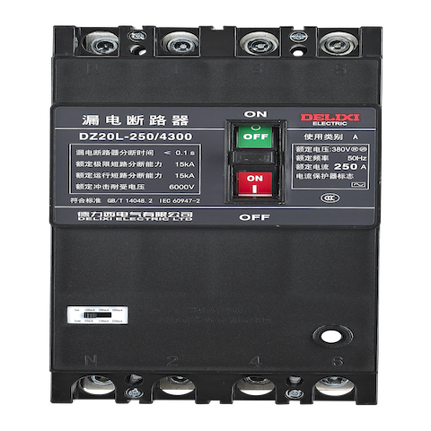 DZ20L-250 Residual Current Operated Circuit Breaker - Vista 2