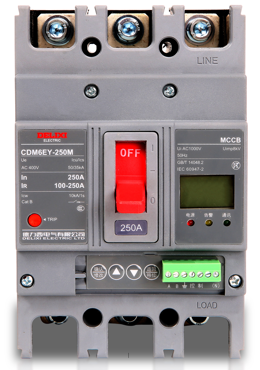 CDM6EY Electronic Moulded Case Circuit Breaker - Vista 2