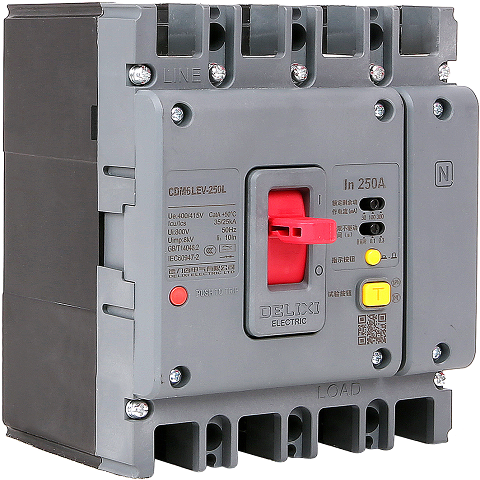 CDM6LEV-U2 Residual Current Operated Circuit Breaker