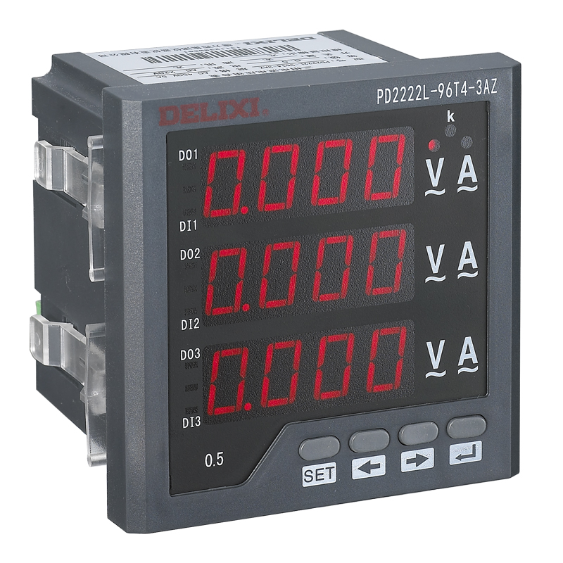 PD2222L-□□□-□□□□ Mounted Programmable Digital Display Combined Electrical Measuring Instrument