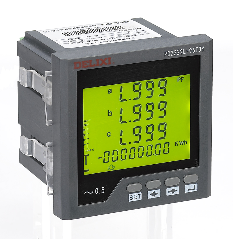 PD2222L-□□□-□□□□ Mounted Programmable Digital Display Multifunctional Electrical Measuring Instrument