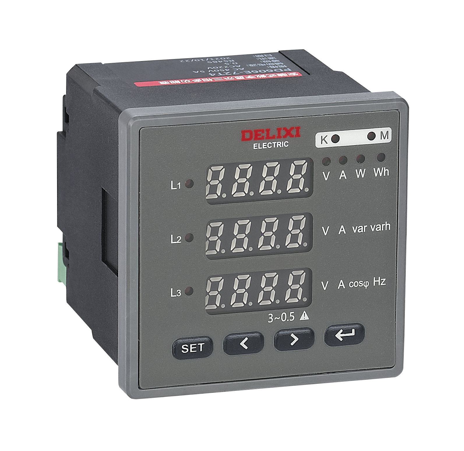 P*606E-U1 Digital-Display Electrical Measuring Instrument