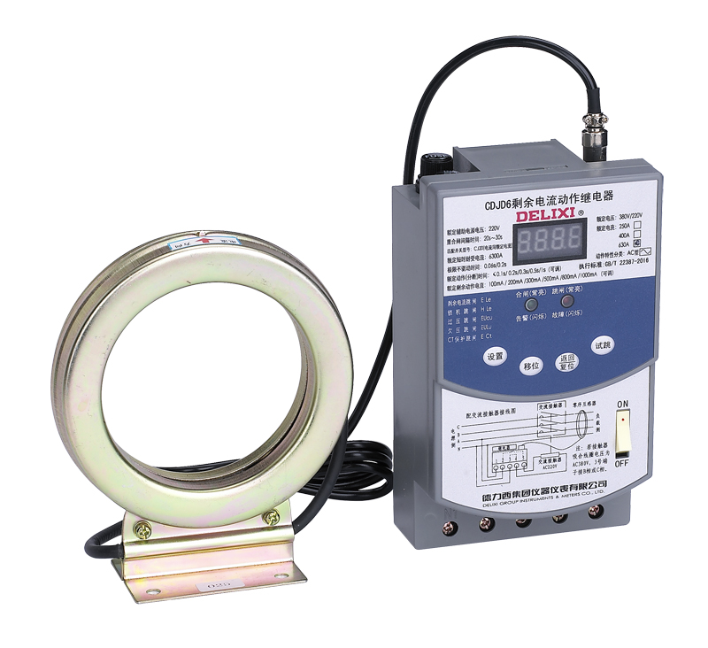 CDJD6 Residual Current Operated Relay