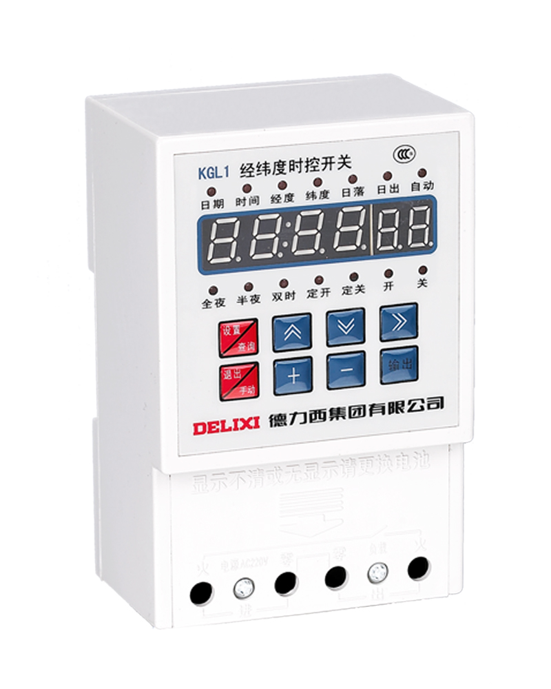 KGl1 Latitude And Longitude Time Control Switch