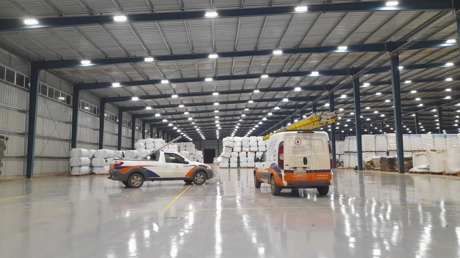Sistema de Iluminación Industrial LED - INGESA