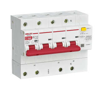 DZ47vLE-125-U4-100 High-Current Earth Residual Current Circuit Breaker
