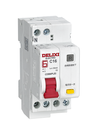 CDB6PLEi "Phase Line + Neutral Line" Residual Current Operated Circuit Breaker