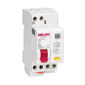 DZ47PLE "Phase Line + Neutral Line" Earth Residual Current Circuit Breaker