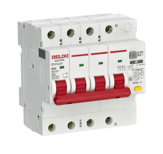 DZ47sLES-4P Miniature Earth Residual Current Circuit Breaker
